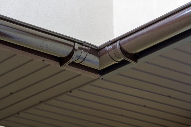 Warehouse Gutter Installation detail